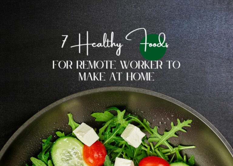 Healthy working while