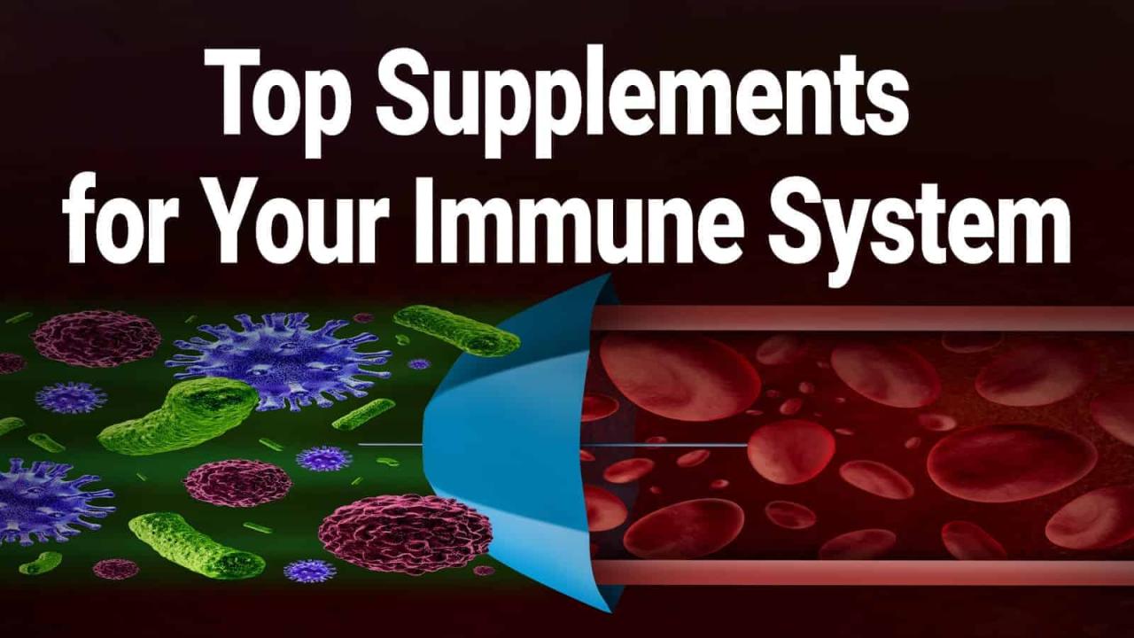 Immune supplements immunity boosting
